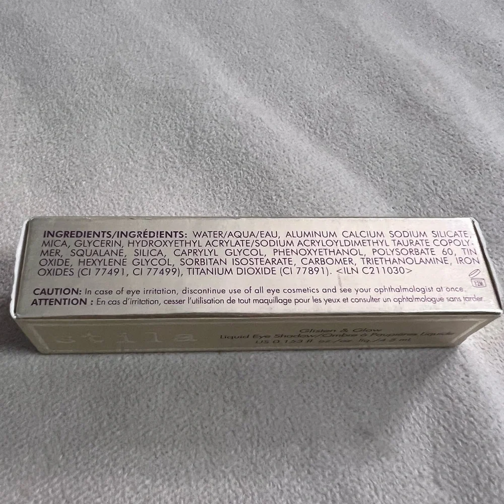 ✨ Stila Sephora Glisten & Glow Liquid Eye Shadow “Ocean” 🌈 Glitter Eyeshadow NIB